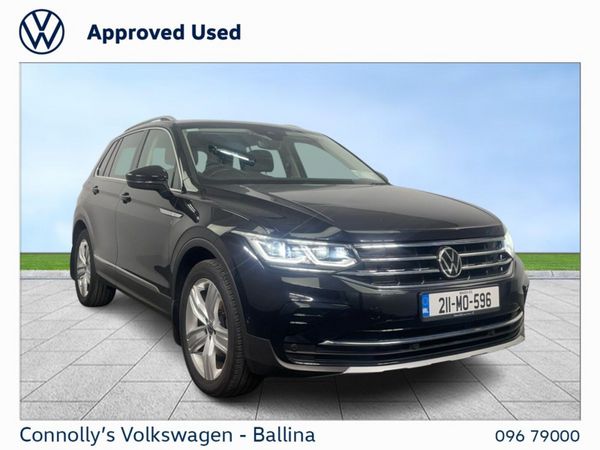 Volkswagen Tiguan SUV, Diesel, 2021, Black