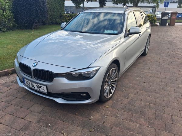 BMW 3-Series Estate, Diesel, 2016, Silver