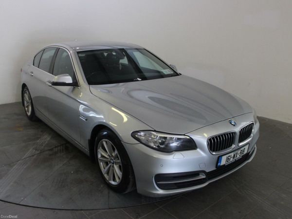 BMW 5-Series Saloon, Diesel, 2016, Silver