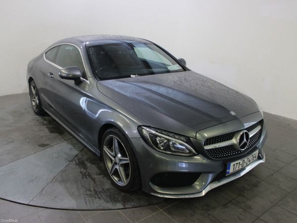 Mercedes-Benz C-Class Coupe, Diesel, 2017, Grey