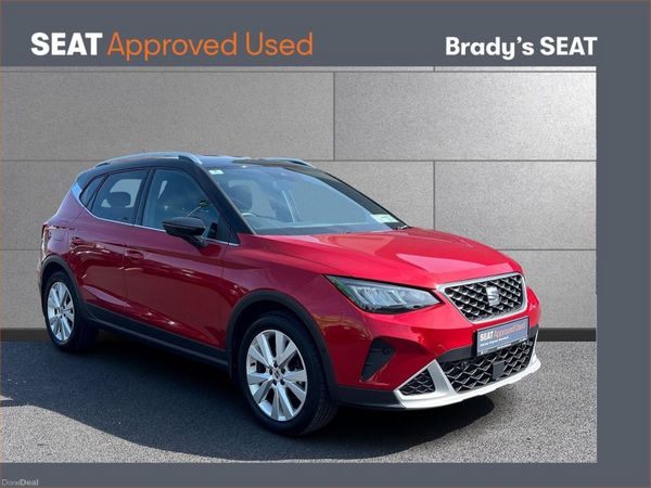SEAT Arona SUV, Petrol, 2022, Red