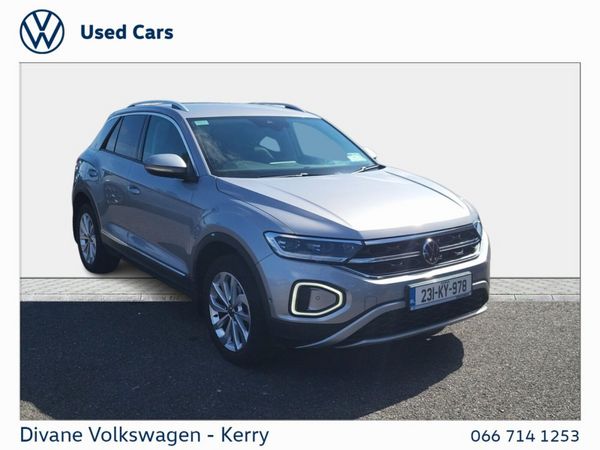 Volkswagen T-Roc SUV, Petrol, 2023, Grey