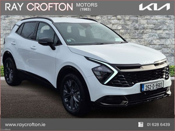Kia Sportage SUV, Petrol Hybrid, 2025, White