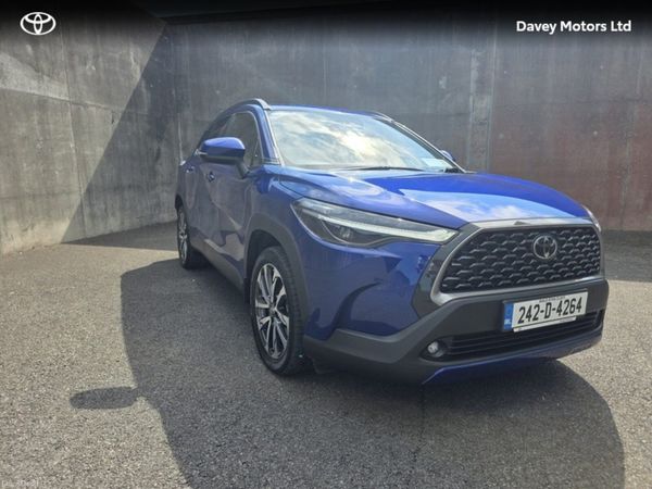 Toyota Corolla Cross SUV, Petrol Hybrid, 2024, Blue