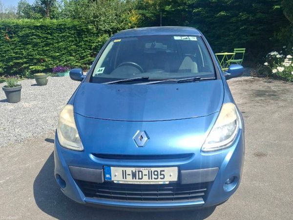 Renault Clio Hatchback, Ethanol Petrol, 2011, Blue