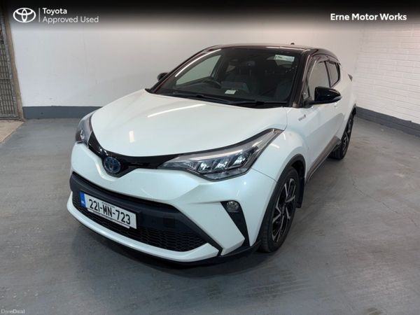 Toyota C-HR SUV, Petrol Hybrid, 2022, White