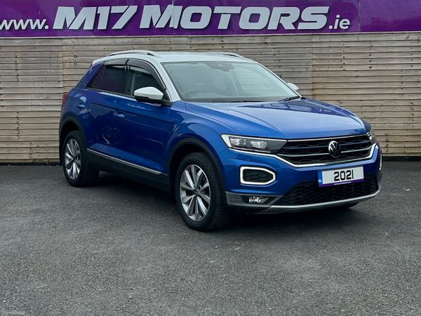 Volkswagen T-Roc SUV, Diesel, 2021, Blue