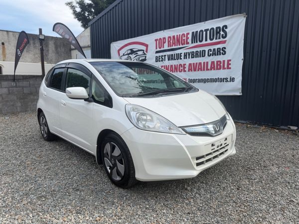 Honda Fit Hatchback, Petrol Hybrid, 2012, White