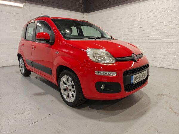 Fiat Panda Hatchback, Petrol, 2018, Red