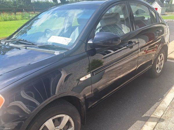 Hyundai Accent Saloon, Petrol, 2007, Black