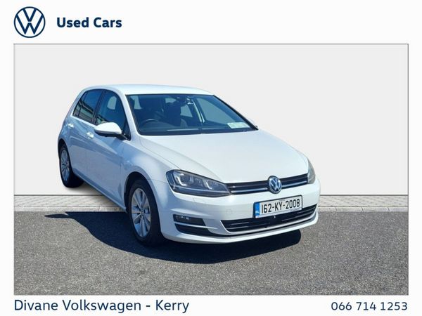 Volkswagen Golf Hatchback, Petrol, 2016, White