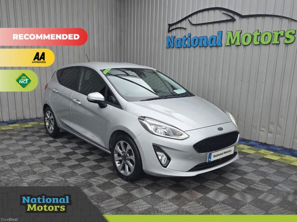Ford Fiesta Hatchback, Petrol, 2019, Silver