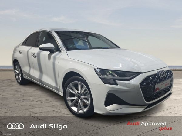 Audi A3 Saloon, Petrol, 2026, White