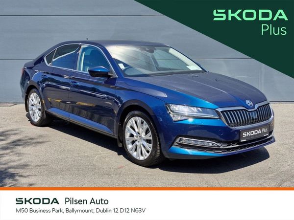 Skoda Superb Saloon, Petrol, 2024, Blue
