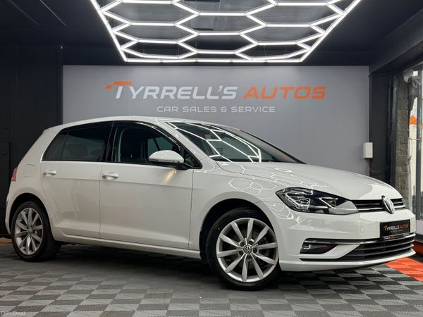 Volkswagen Golf Hatchback, Petrol, 2018, White