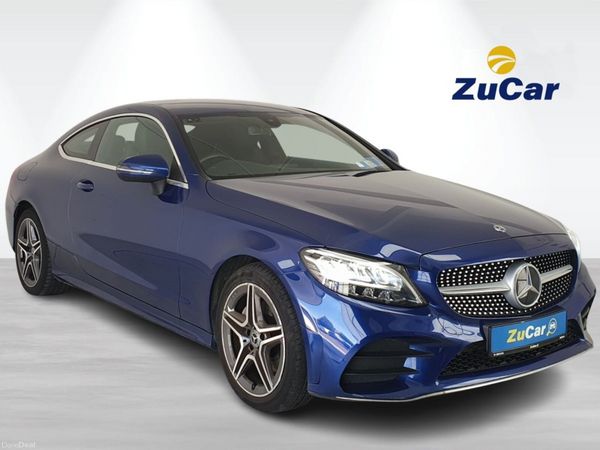 Mercedes-Benz C-Class Coupe, Petrol, 2021, Blue