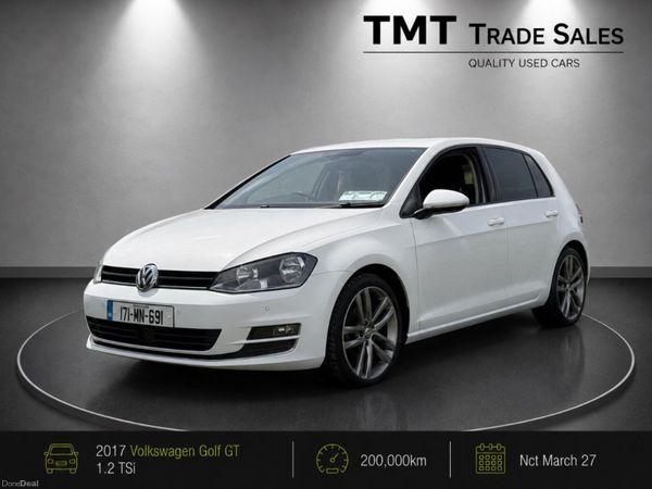 Volkswagen Golf Hatchback, Petrol, 2017, White