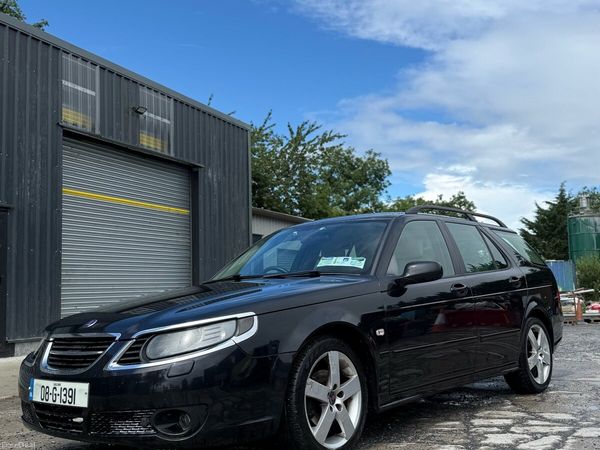 Saab 9-5 Estate, Ethanol Petrol, 2008, Black