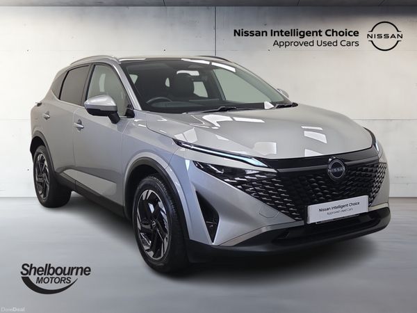 Nissan Qashqai Hatchback, Petrol, 2025, Silver