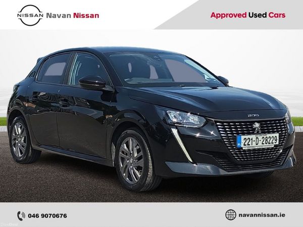 Peugeot 208 Hatchback, Petrol, 2022, Black