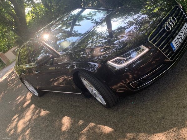 Audi A8 Saloon, Diesel, 2015, Black