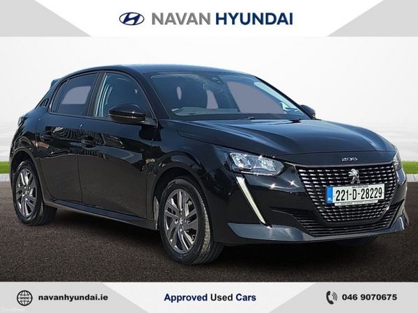 Peugeot 208 Hatchback, Petrol, 2022, Black