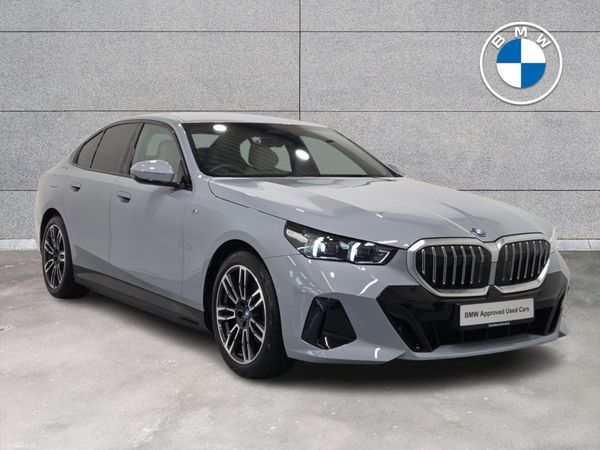 BMW 5-Series Saloon, Petrol Plug-in Hybrid, 2024, Grey