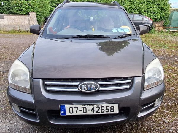 Kia Sportage SUV, Diesel, 2007, Brown