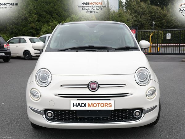 Fiat 500 Hatchback, Petrol, 2013, White