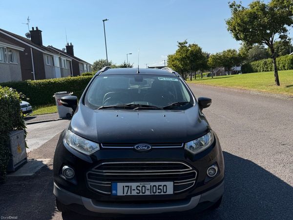 Ford EcoSport SUV, Petrol, 2017, Black