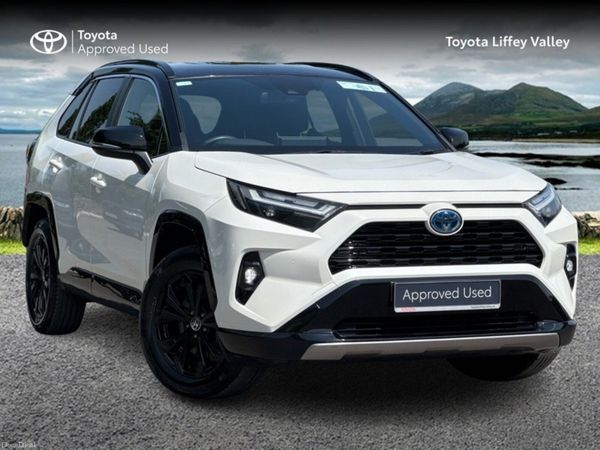 Toyota RAV4 SUV, Petrol Hybrid, 2022, White