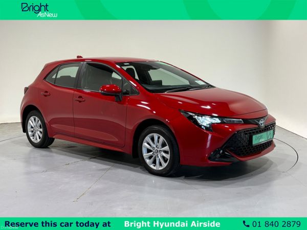 Toyota Corolla Hatchback, Petrol Hybrid, 2024, Red