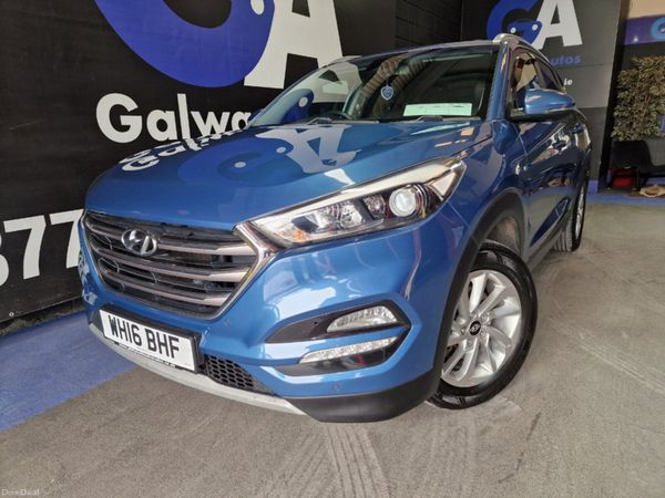 Hyundai Tucson SUV, Diesel, 2016, Blue