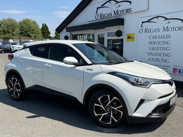 Toyota C-HR Hatchback, Petrol Hybrid, 2019, White
