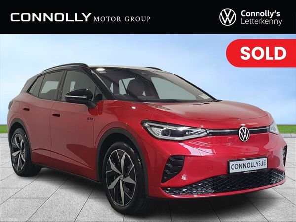 Volkswagen ID.4 SUV, Electric, 2025, Red
