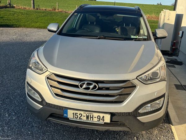 Hyundai Santa Fe SUV, Diesel, 2015, Silver