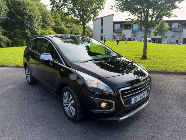 Peugeot 3008 SUV, Diesel, 2016, Black