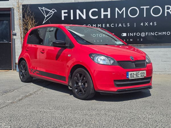 Skoda Citigo Hatchback, Petrol, 2015, Red