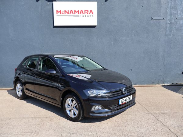 Volkswagen Polo Hatchback, Petrol, 2018, Black