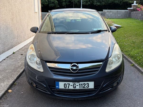 Opel Corsa Hatchback, Petrol, 2007, Blue