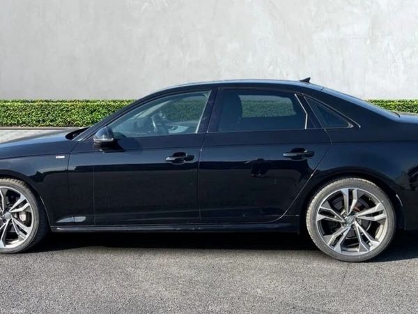 Audi A4 Saloon, Diesel, 2017, Black