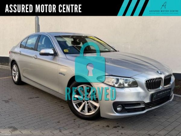 BMW 5-Series Saloon, Diesel, 2016, Silver