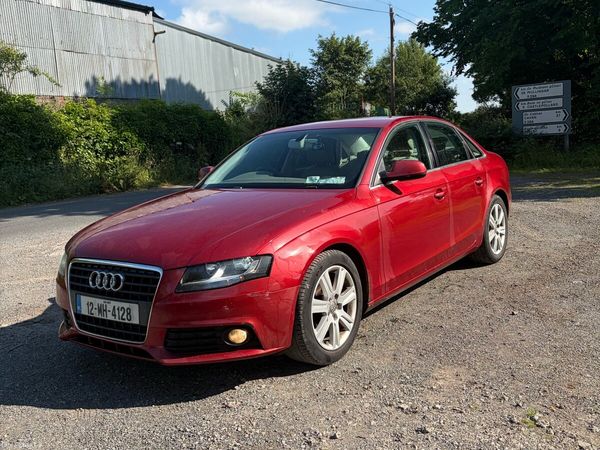 Audi A4 Saloon, Diesel, 2012, Red