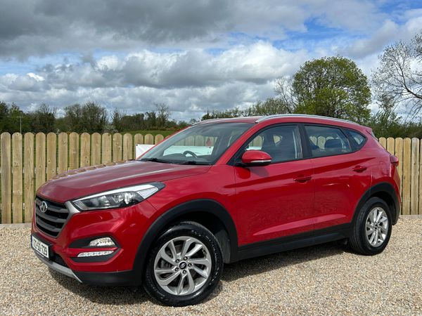Hyundai Tucson SUV, Diesel, 2017, Red