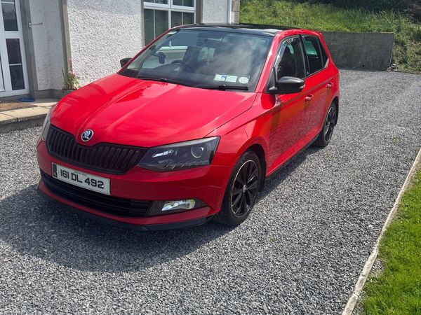Skoda Fabia Hatchback, Petrol, 2016, Red