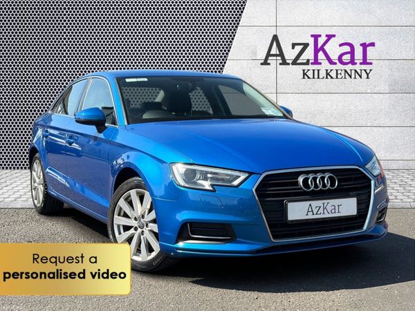Audi A3 Saloon, Petrol, 2018, Blue