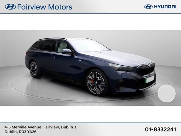 BMW i5 Estate, Electric, 2025, Blue