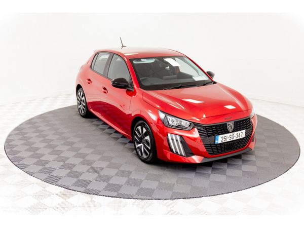 Peugeot 208 Hatchback, Petrol, 2025, Red