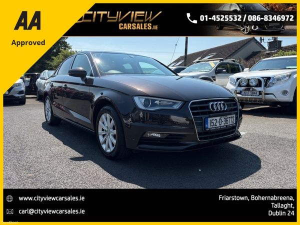 Audi A3 Saloon, Petrol, 2015, Grey