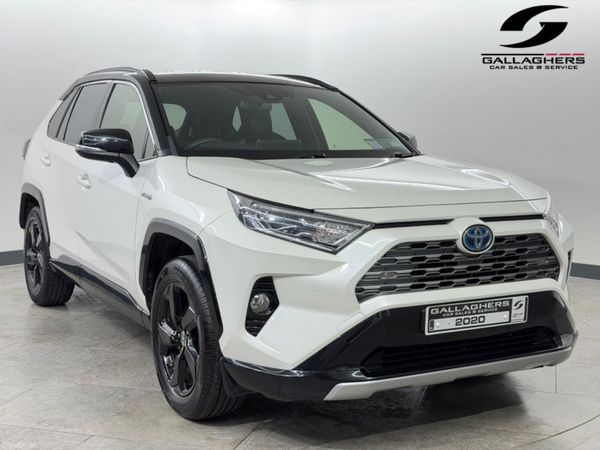 Toyota RAV4 SUV, Petrol Hybrid, 2020, White